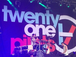 Twenty One Pilots, concert au Mainsquare Festival 