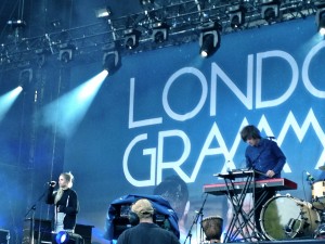 Le concert de London Grammar au Mainquare Festival